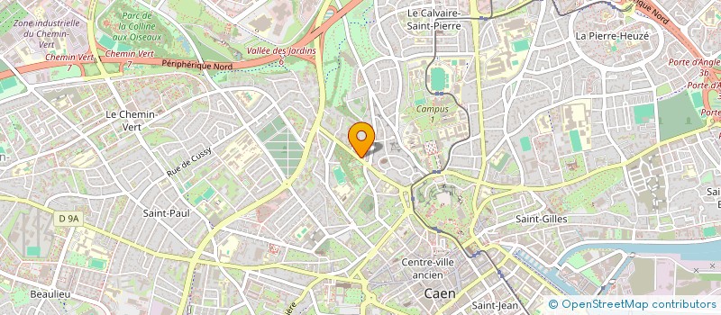 localisation de l'entreprise MONSIEUR ANTOINE FEREY à CAEN