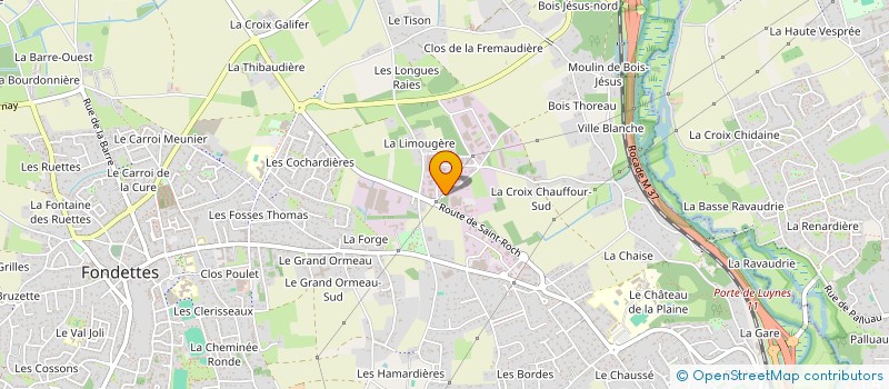 localisation de l'entreprise MONSIEUR ANTOINE FERNANDEZ à FONDETTES