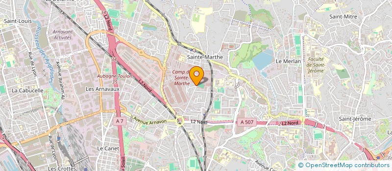 localisation de l'entreprise MONSIEUR ANTOINE FERNANDEZ à MARSEILLE