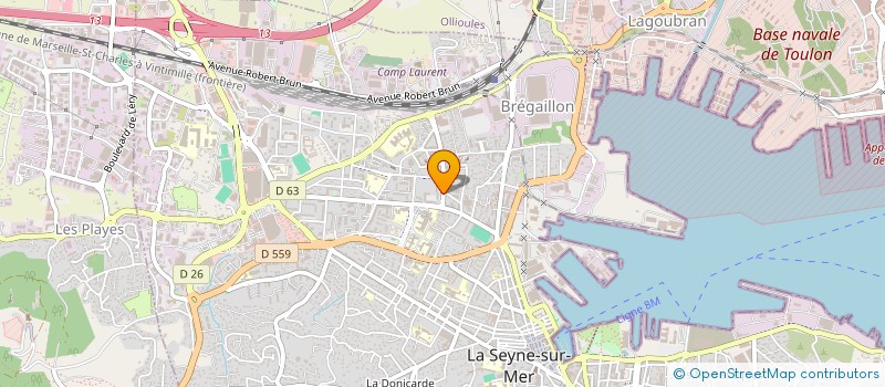 localisation de l'entreprise MONSIEUR ANTOINE FERNANDEZ  LA SEYNE-SUR-MER