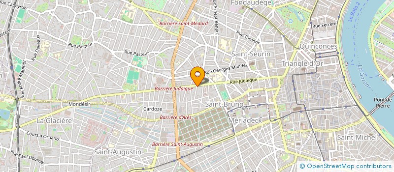 localisation de l'entreprise MONSIEUR ANTOINE FERNANDEZ  BORDEAUX