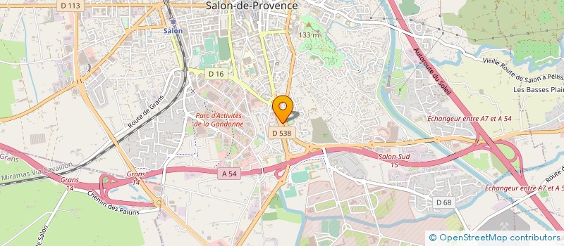 localisation de l'entreprise MONSIEUR ANTOINE FERNANDEZ à SALON-DE-PROVENCE