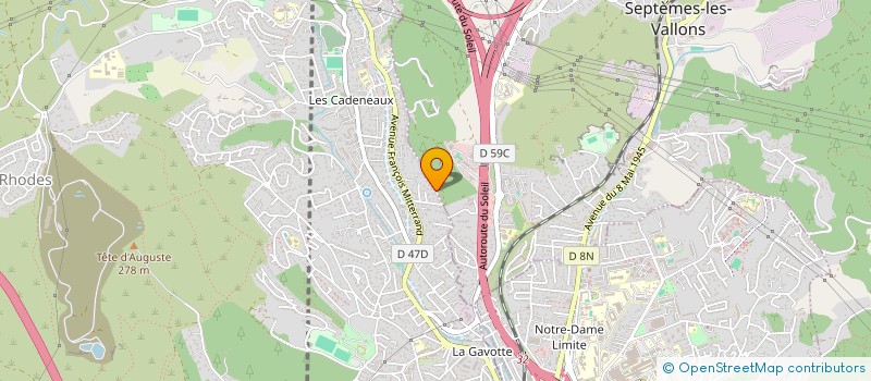 localisation de l'entreprise MONSIEUR ANTOINE FERNANDEZ à LES PENNES-MIRABEAU
