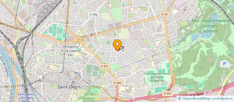 localisation de l'entreprise MONSIEUR ANTOINE FERNANDEZ  SAINT-DENIS