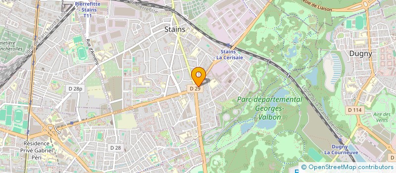 localisation de l'entreprise MONSIEUR ANTOINE FERREIRA à STAINS