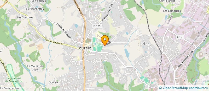 localisation de l'entreprise MONSIEUR ANTOINE FERREIRA à COUZEIX