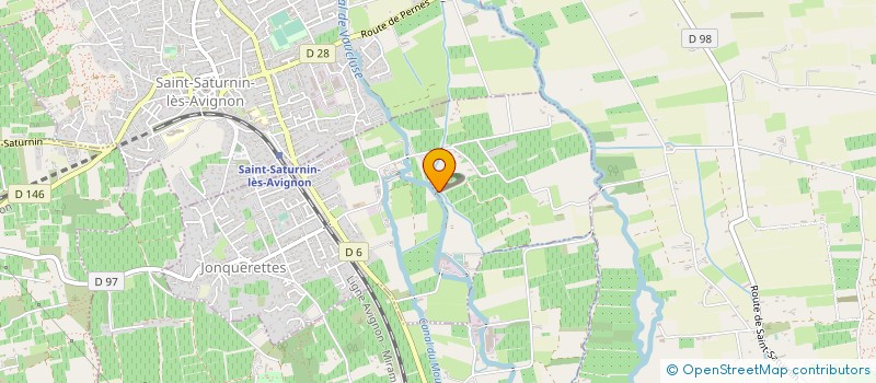 localisation de l'entreprise MONSIEUR ANTOINE FERRER  SAINT-SATURNIN-LES-AVIGNON