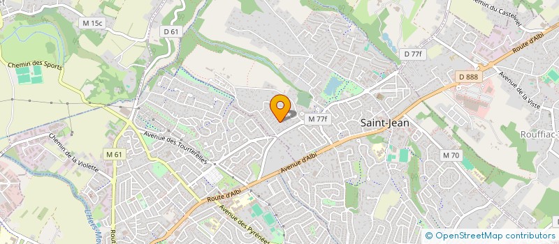 localisation de l'entreprise MONSIEUR ANTOINE FERRES à SAINT-JEAN