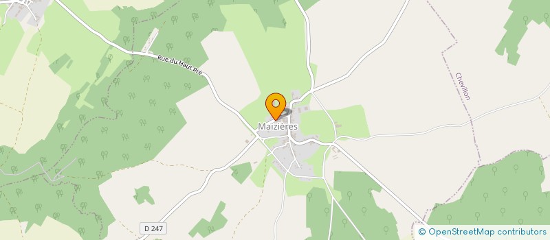 localisation de l'entreprise MONSIEUR ANTOINE FEVRE à MAIZIERES