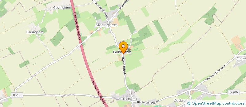 localisation de l'entreprise MONSIEUR ANTOINE FICHAUX  MORINGHEM