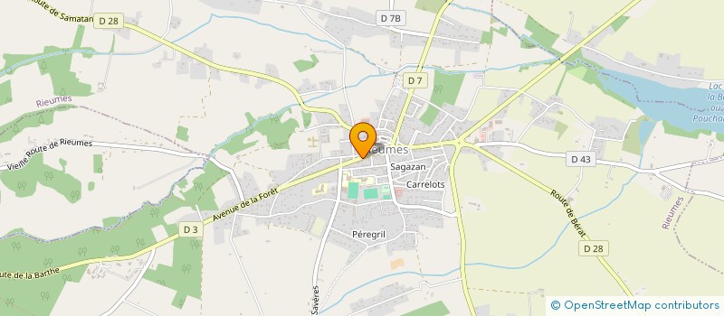 localisation de l'entreprise MONSIEUR ANTOINE FILIPE  RIEUMES