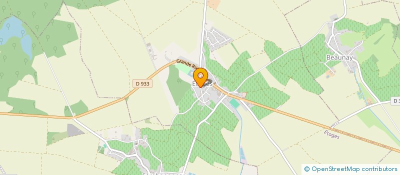 localisation de l'entreprise MONSIEUR ANTOINE FILLIETTE  ETOGES