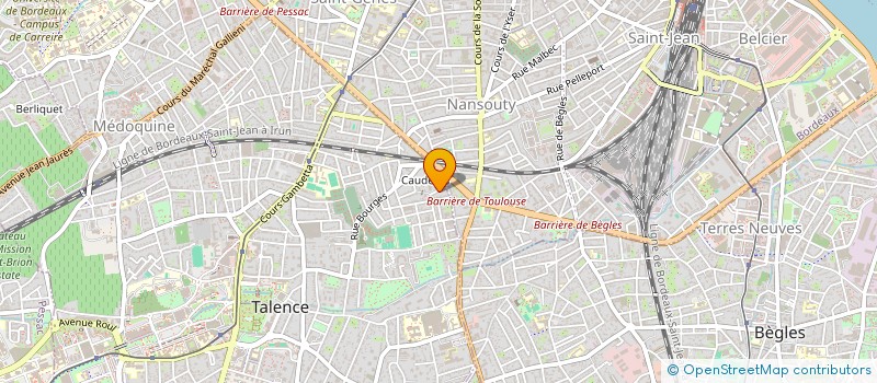 localisation de l'entreprise MONSIEUR ANTOINE FISCHER  TALENCE