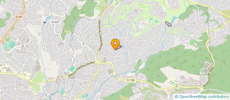 localisation de l'entreprise MONSIEUR ANTOINE FLAMENT  SAINT-RAPHAEL