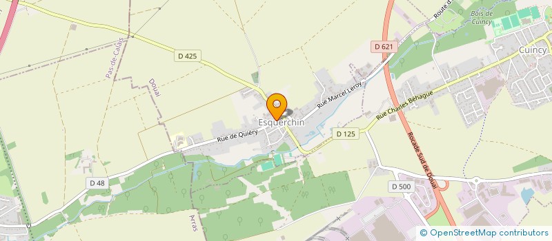 localisation de l'entreprise MONSIEUR ANTOINE FLAMENT à ESQUERCHIN