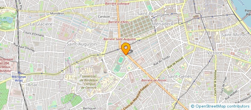 localisation de l'entreprise MONSIEUR ANTOINE FLORIAN  BORDEAUX