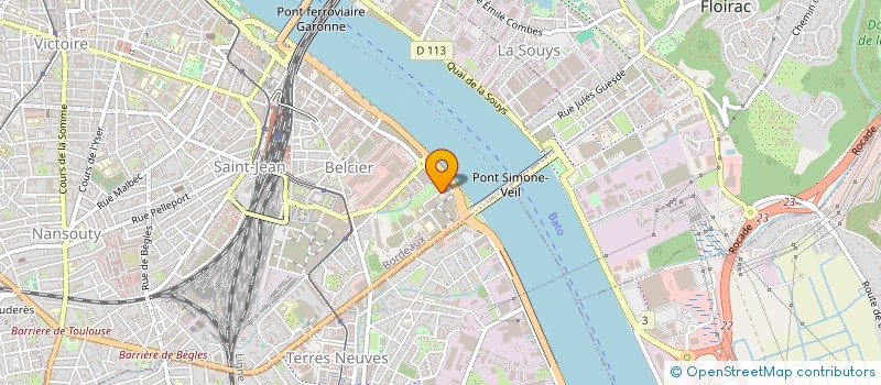 localisation de l'entreprise MONSIEUR ANTOINE FLORIS  BORDEAUX