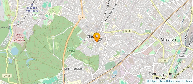 localisation de l'entreprise MONSIEUR ANTOINE FOGLIO à CLAMART