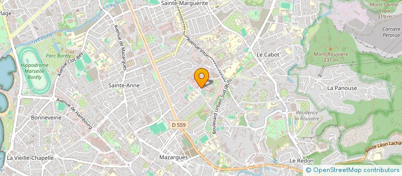 localisation de l'entreprise MONSIEUR ANTOINE FOLCO  MARSEILLE