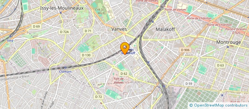 localisation de l'entreprise MONSIEUR ANTOINE FOLLEA  MALAKOFF