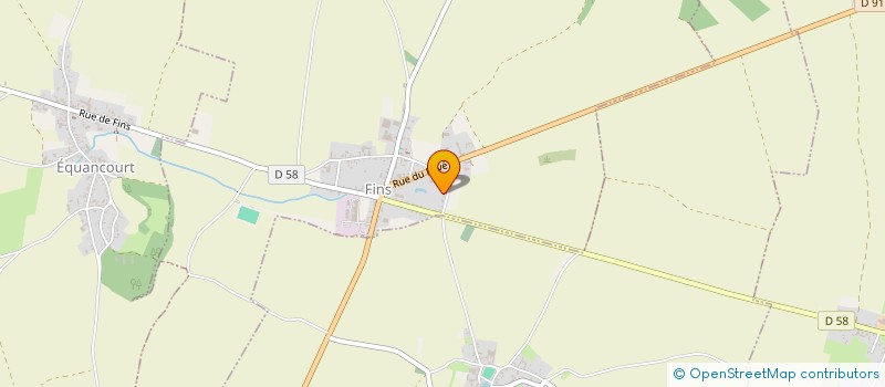 localisation de l'entreprise MONSIEUR ANTOINE FONTAINE  FINS