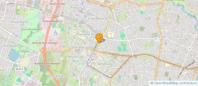 localisation de l'entreprise MONSIEUR ANTOINE FORGEROU à NANTES
