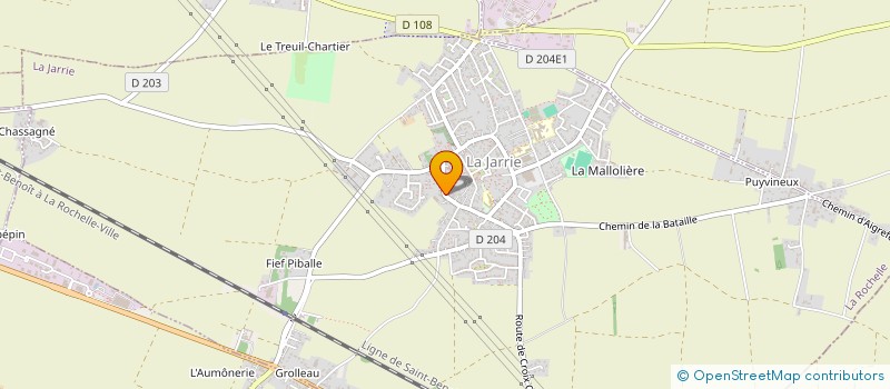 localisation de l'entreprise MONSIEUR ANTOINE FORNIELES  LA JARRIE