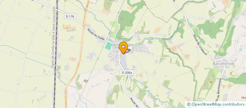 localisation de l'entreprise MONSIEUR ANTOINE FOUGAIROLLE  MONTVENDRE