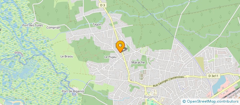 localisation de l'entreprise MONSIEUR ANTOINE FOURAGNAN à BIGANOS