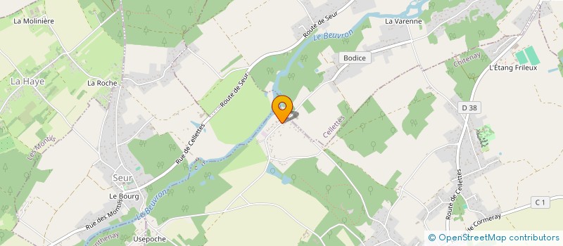 localisation de l'entreprise MONSIEUR ANTOINE FOURNET  CHITENAY