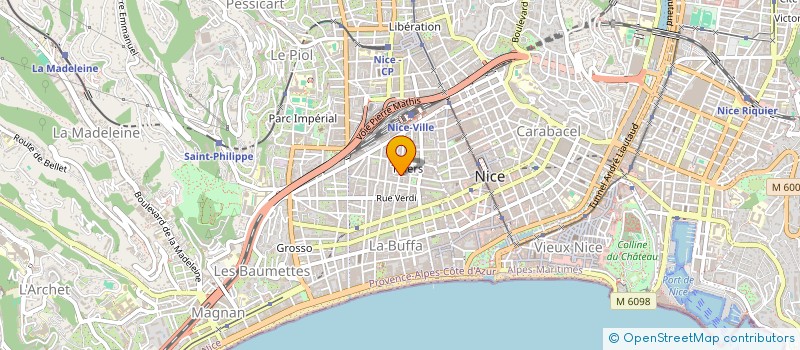localisation de l'entreprise MONSIEUR ANTOINE FOURNIER à NICE