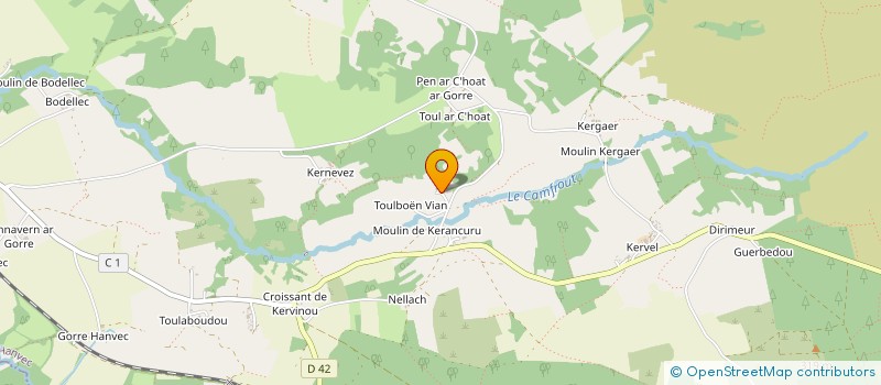 localisation de l'entreprise MONSIEUR ANTOINE FOURNIER  PETITE-ILE