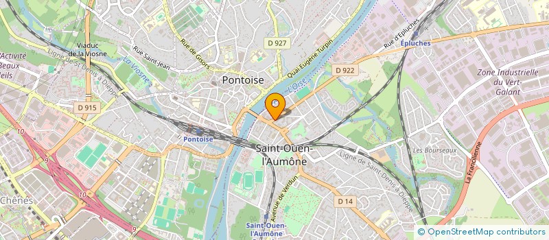 localisation de l'entreprise MONSIEUR ANTOINE FOURNIER à SAINT-OUEN-L'AUMONE