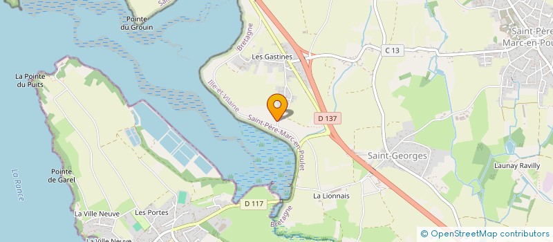 localisation de l'entreprise MONSIEUR ANTOINE FRADET à SAINT-PERE-MARC-EN-POULET