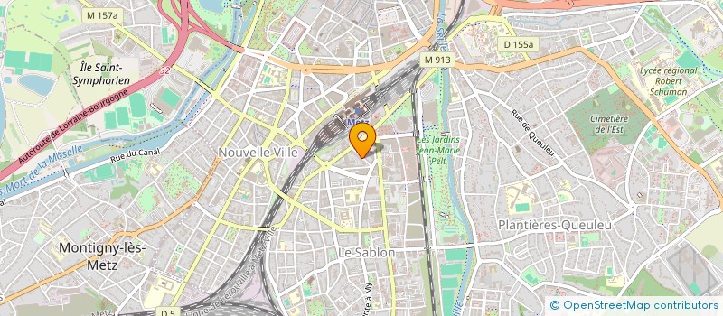 localisation de l'entreprise MONSIEUR ANTOINE FRANCESCHI  METZ