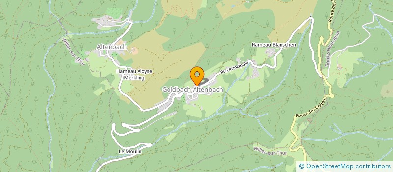 localisation de l'entreprise MONSIEUR ANTOINE FRANCK  GOLDBACH-ALTENBACH