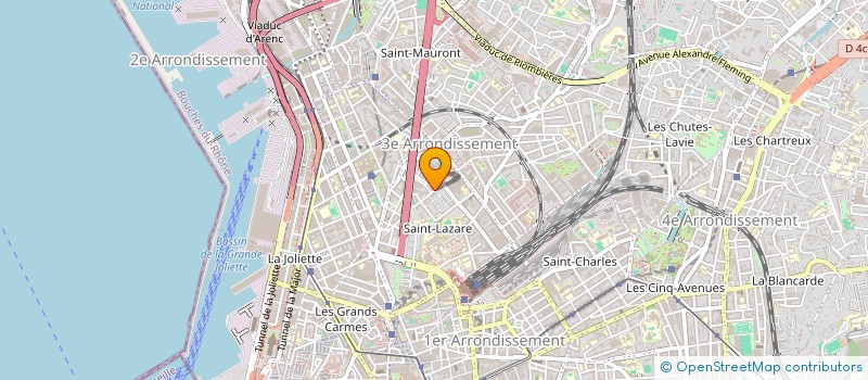 localisation de l'entreprise MONSIEUR ANTOINE FRANCO à MARSEILLE