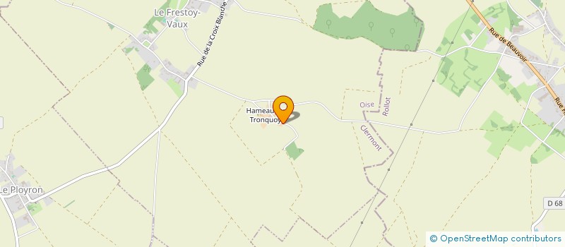 localisation de l'entreprise MONSIEUR ANTOINE FRANCOIS  LE FRESTOY-VAUX