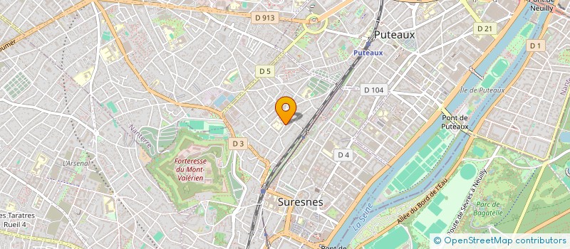 localisation de l'entreprise MONSIEUR ANTOINE FRATACCI à SURESNES