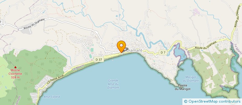 localisation de l'entreprise MONSIEUR ANTOINE FREBAULT  LE DIAMANT