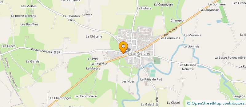 localisation de l'entreprise MONSIEUR ANTOINE FREMANTEAU  PIRE-CHANCE