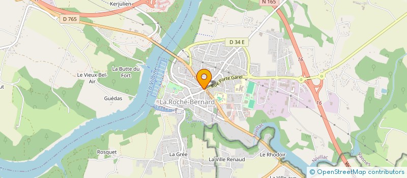 localisation de l'entreprise MONSIEUR ANTOINE FREMOND  LA ROCHE-BERNARD