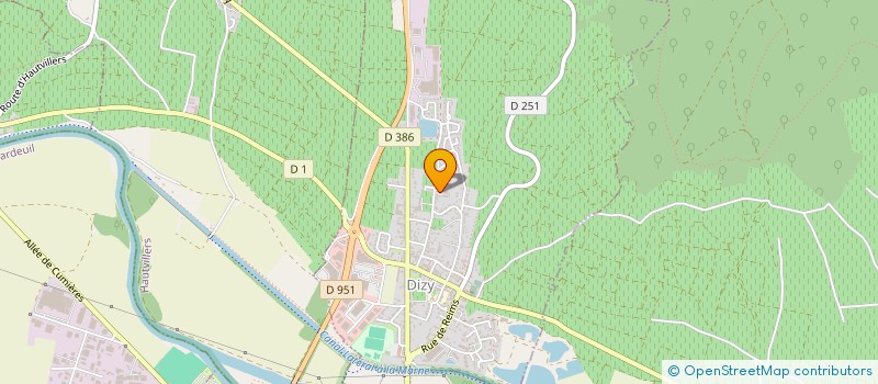 localisation de l'entreprise MONSIEUR ANTOINE FREYDIGER  DIZY