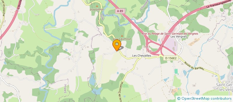 localisation de l'entreprise MONSIEUR ANTOINE FRIAS  SAINT-GERMAIN-LES-VERGNES