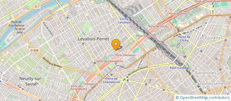localisation de l'entreprise MONSIEUR ANTOINE FROHLICH à LEVALLOIS-PERRET