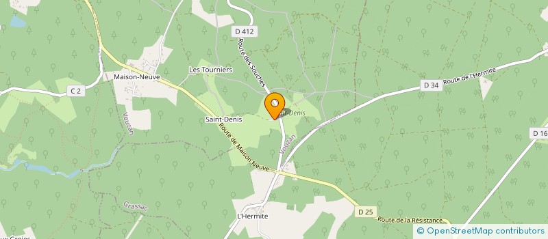 localisation de l'entreprise MONSIEUR ANTOINE FUENTES à VOUZAN