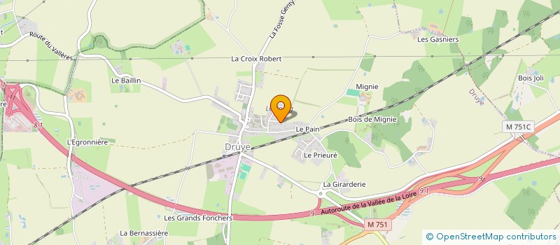 localisation de l'entreprise MONSIEUR ANTOINE FUYARD  CHEILLE