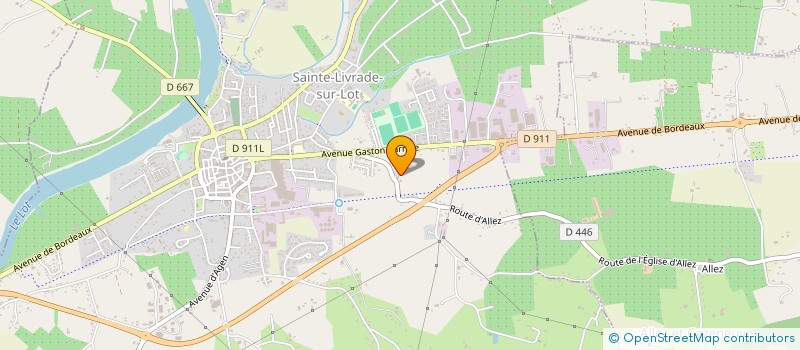 localisation de l'entreprise MONSIEUR ANTOINE GABARRE à SAINTE-LIVRADE-SUR-LOT