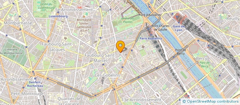 localisation de l'entreprise MONSIEUR ANTOINE GAGNIERE  PARIS