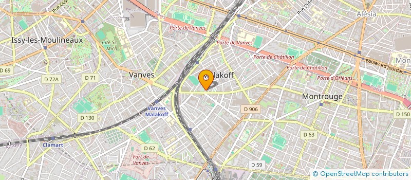 localisation de l'entreprise MONSIEUR ANTOINE GAILLARD  MALAKOFF